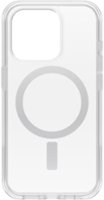 OtterBox - Symmetry Series Hard Shell for MagSafe for Apple iPhone 15 Pro - Clear - Front_Zoom
