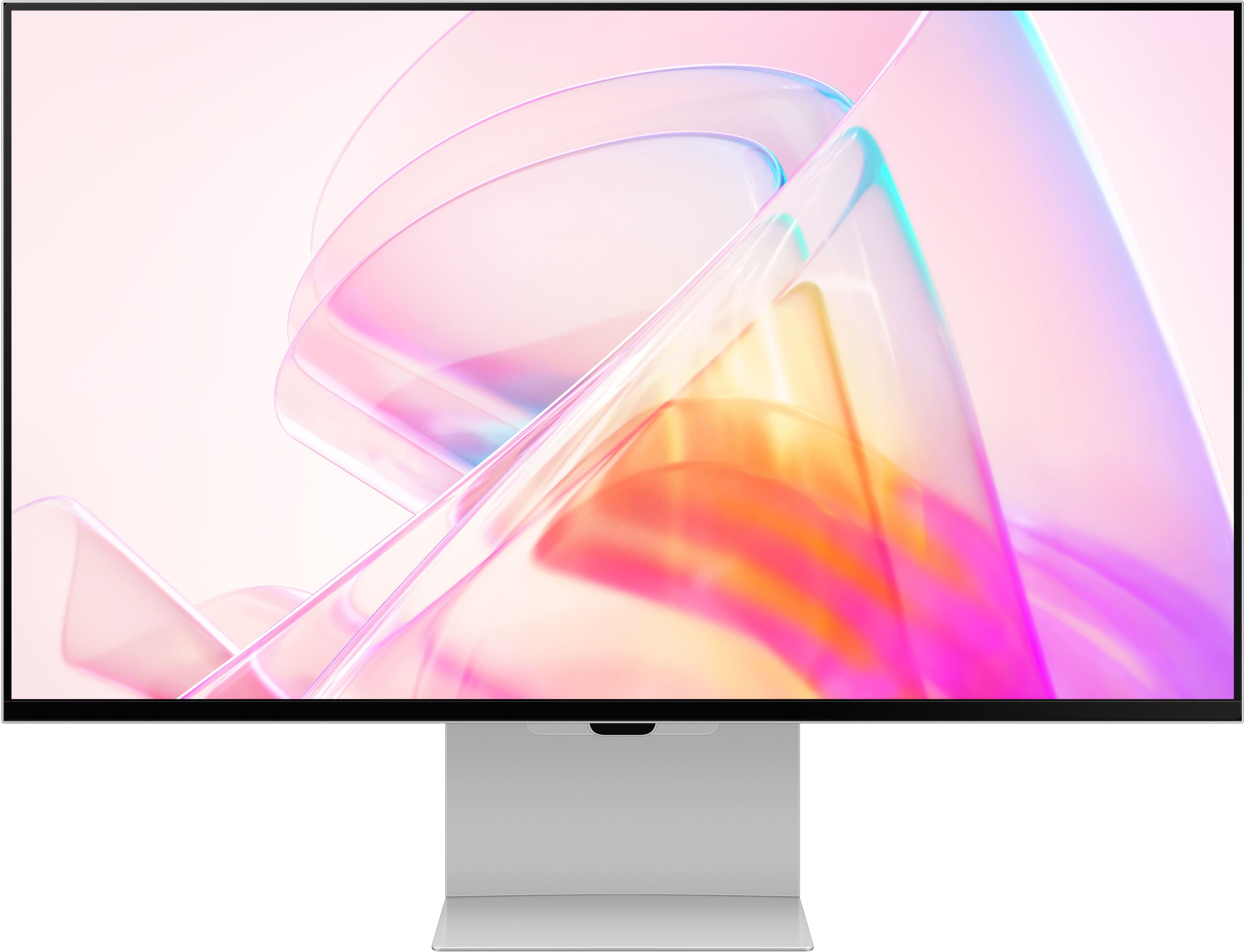 Alt View 11. Samsung - 27" ViewFinity S9 5K IPS Smart Monitor with Matte Display, Thunderbolt 4 and SlimFit Camera. - Silver.