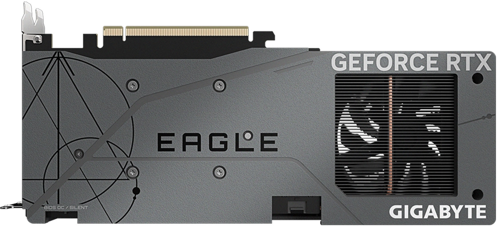 Placa de Vídeo RTX 4060 EAGLE OC Gigabyte NVIDIA GeForce, 8GB GDRR6, DLSS,  Ray Tracing - GV-N4060EAGLE OC-8GD - Faz a Boa!