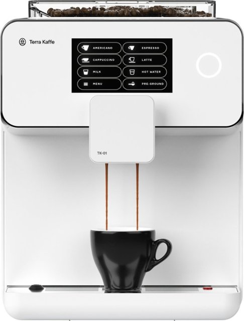 Terra Kaffe Tk-01 White Espresso Machine + Reviews