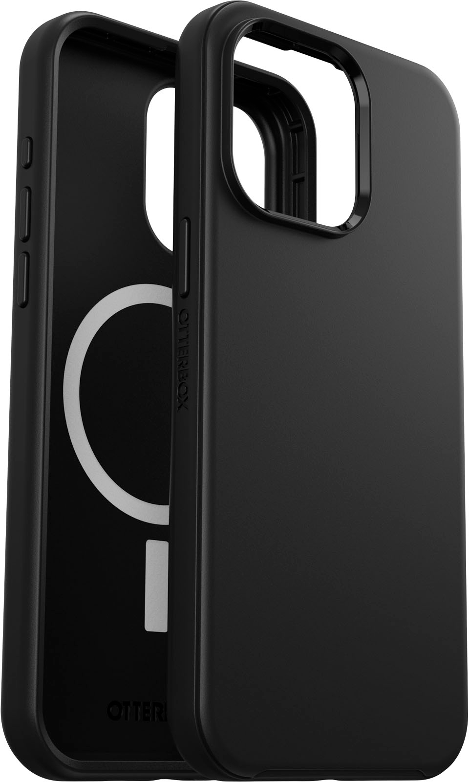  OtterBox iPhone 15 Pro MAX (Only) Symmetry Series Case - BLACK,  ultra-sleek, wireless charging compatible, raised edges protect camera &  screen (ships in polybag, ideal for business customers) : Cell Phones