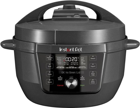 Best Buy: Instant Pot Duo 3 Quart 7-in-1 Multi-Use Pressure Cooker  Black/Stainless Steel IP-DUO30