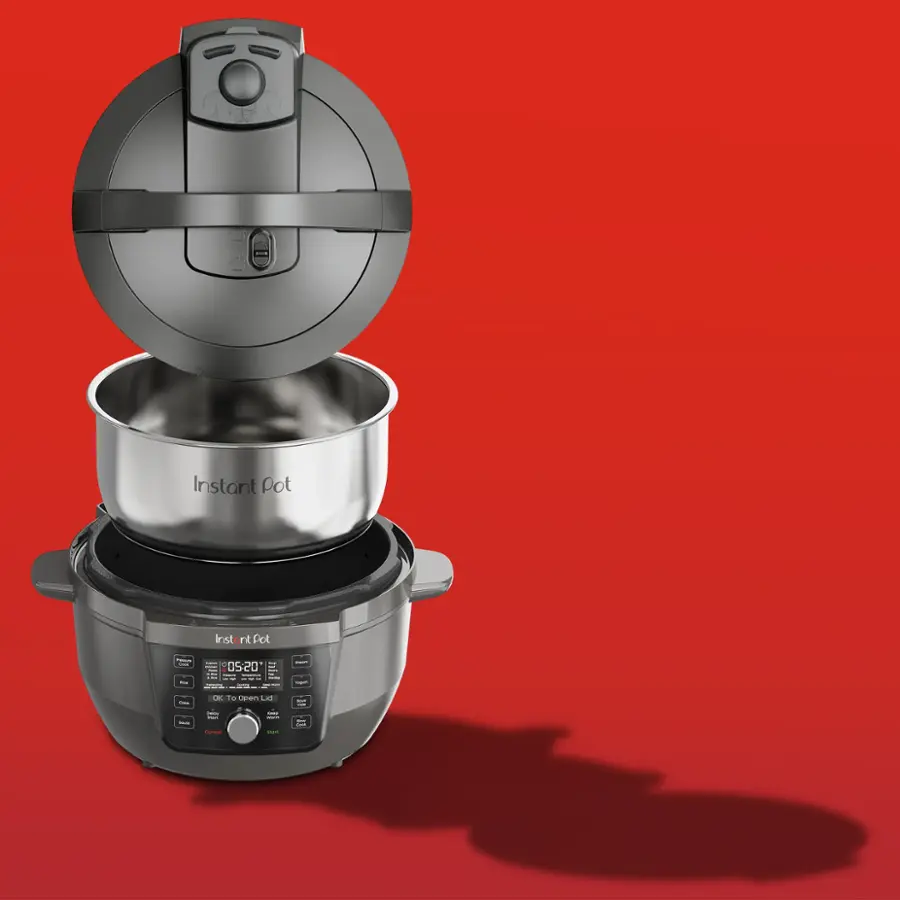 Alt View 18. Instant Pot - RIO WIDE Plus 7.5Qt 7-in-1 Electric Pressure Cooker & Multi-Cooker - Black.