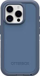 OtterBox iPhone 15 Pro MAX (Only) Commuter Series Case - CRISP DENIM  (Blue), slim & tough, pocket-friendly, with port protection