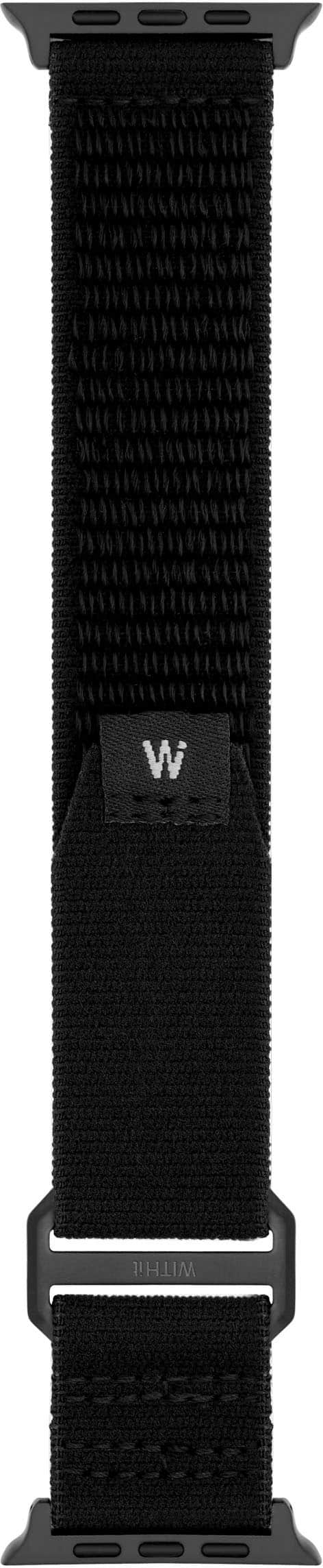 Alt View 11. WITHit - Tactical Nylon Band for Apple Watch 42/44/45mm, Ultra & Ultra 2 - Black.