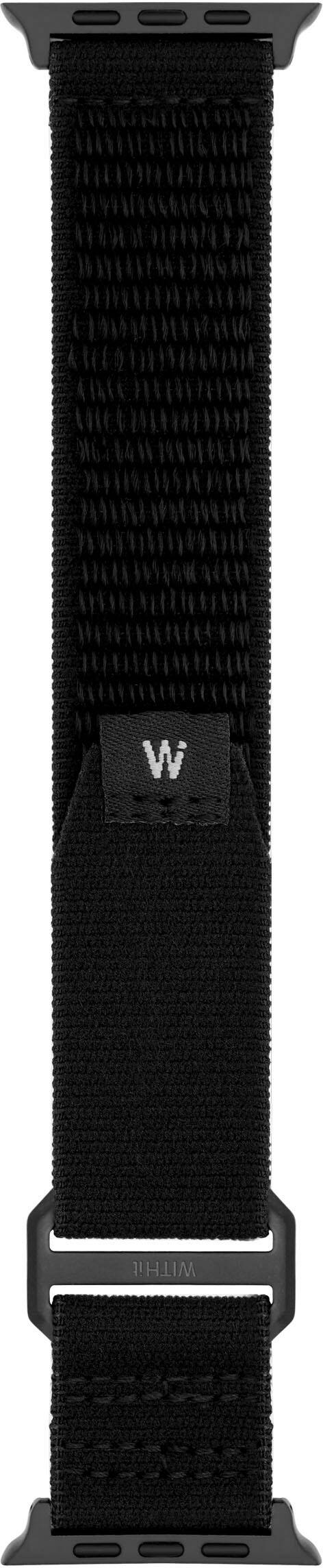 Alt View 11. WITHit - Tactical Nylon Band for Apple Watch 42/44/45mm, Ultra & Ultra 2 - Black.