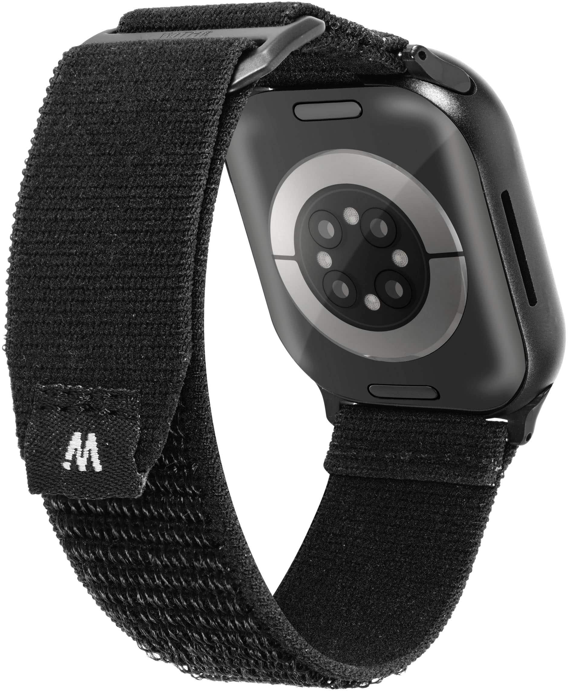 Alt View 13. WITHit - Tactical Nylon Band for Apple Watch 42/44/45mm, Ultra & Ultra 2 - Black.