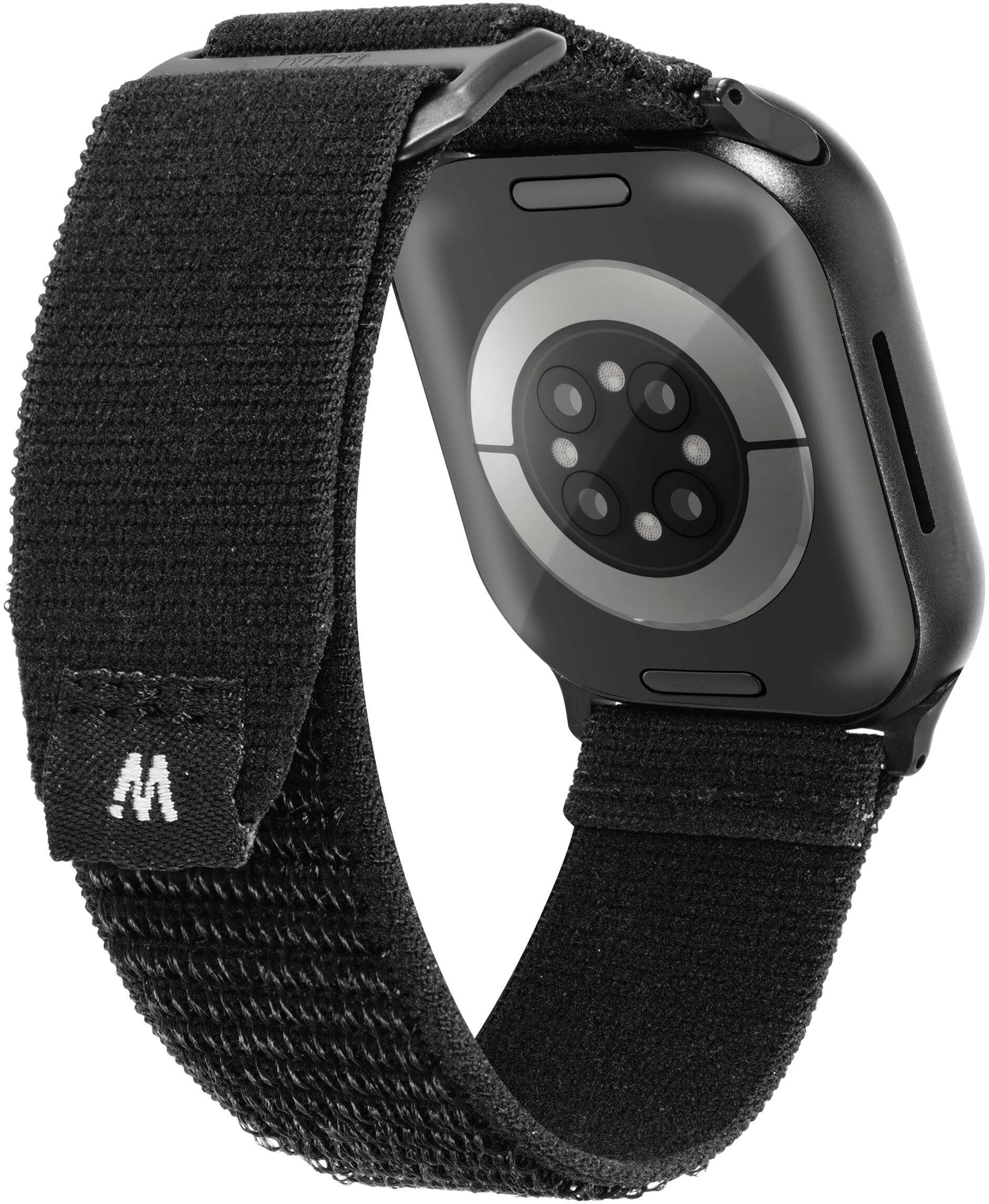 Alt View 13. WITHit - Tactical Nylon Band for Apple Watch 42/44/45mm, Ultra & Ultra 2 - Black.