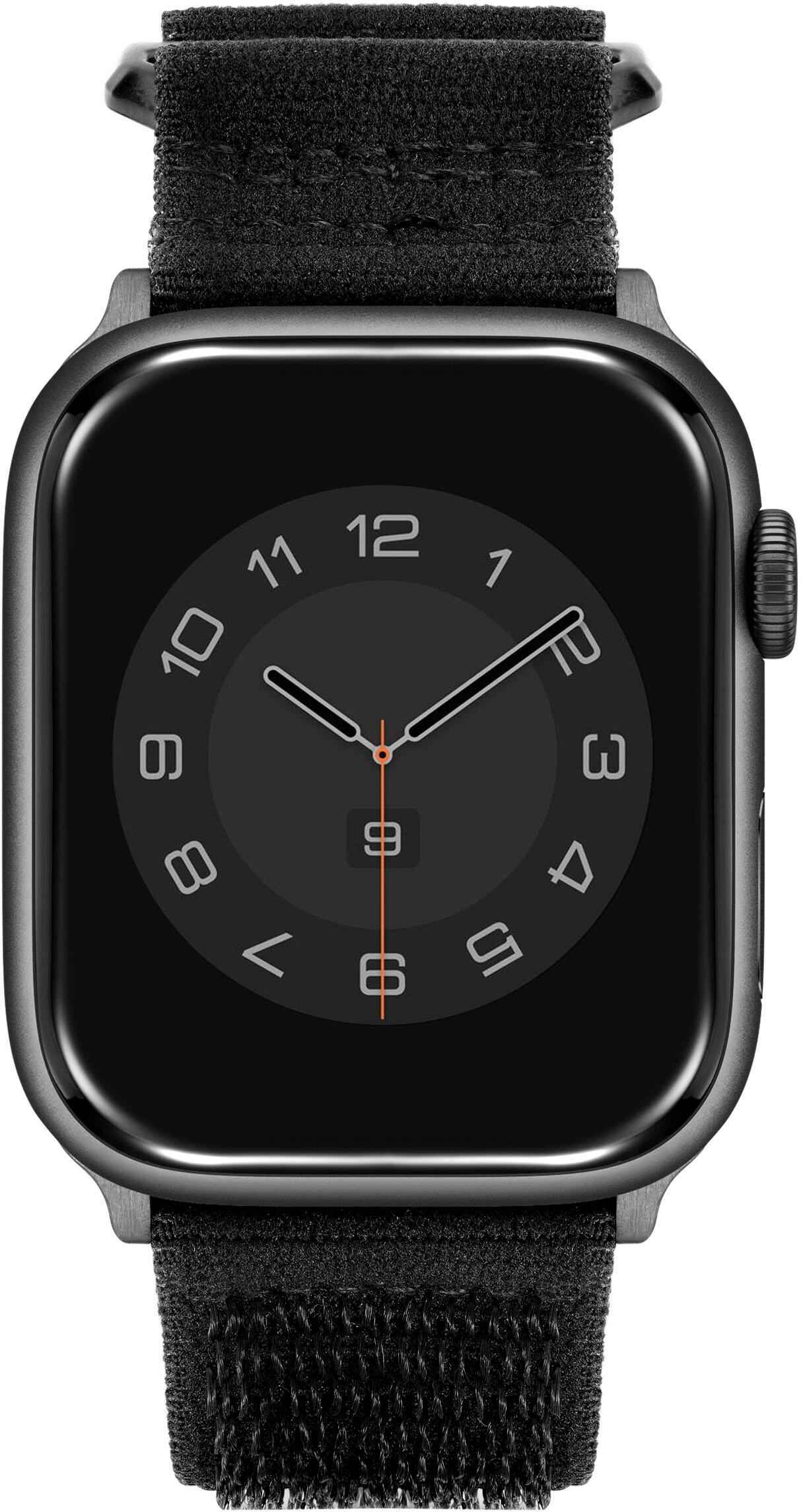 Alt View 12. WITHit - Tactical Nylon Band for Apple Watch 42/44/45mm, Ultra & Ultra 2 - Black.