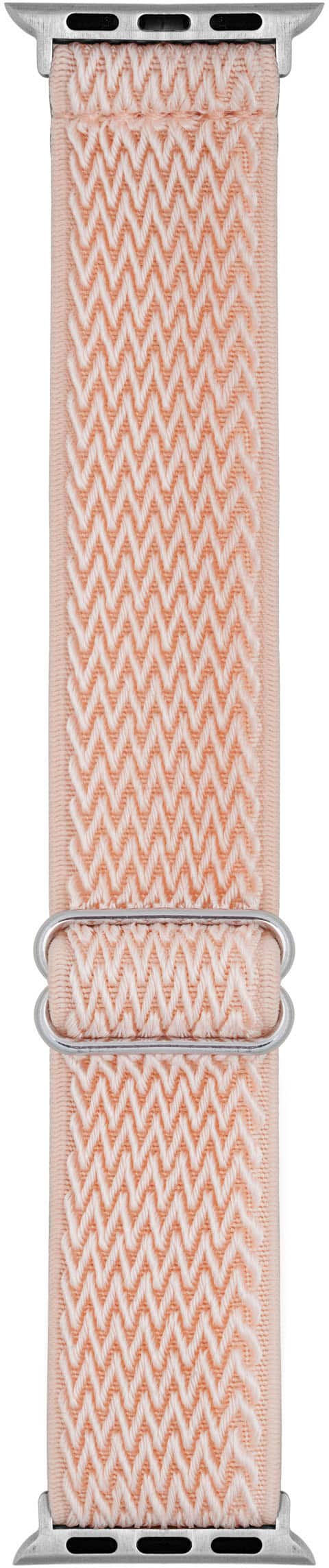 Alt View 13. WITHit - Elastic Woven Band for Apple Watch 38/40/41mm - Coral.