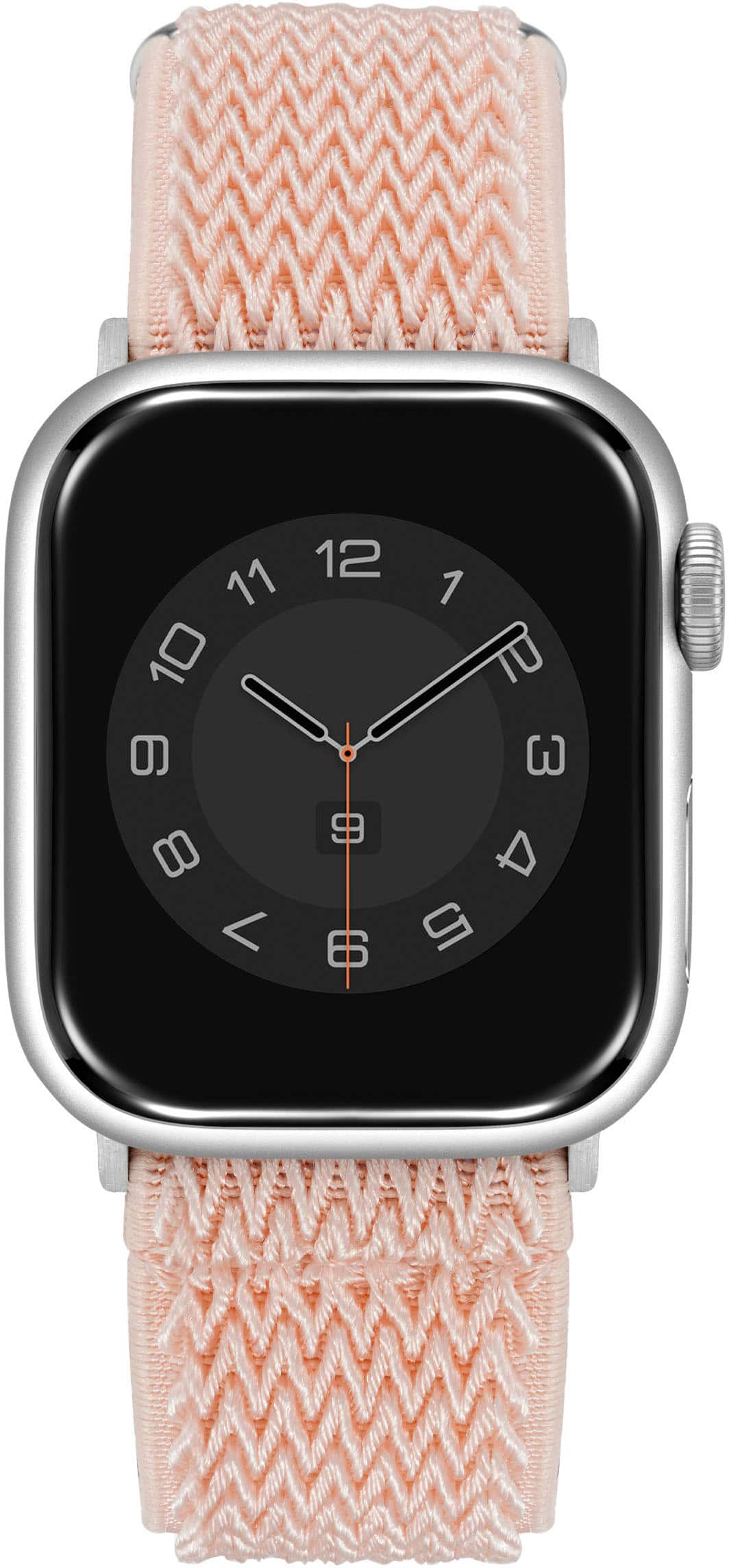 Alt View 12. WITHit - Elastic Woven Band for Apple Watch 38/40/41mm - Coral.