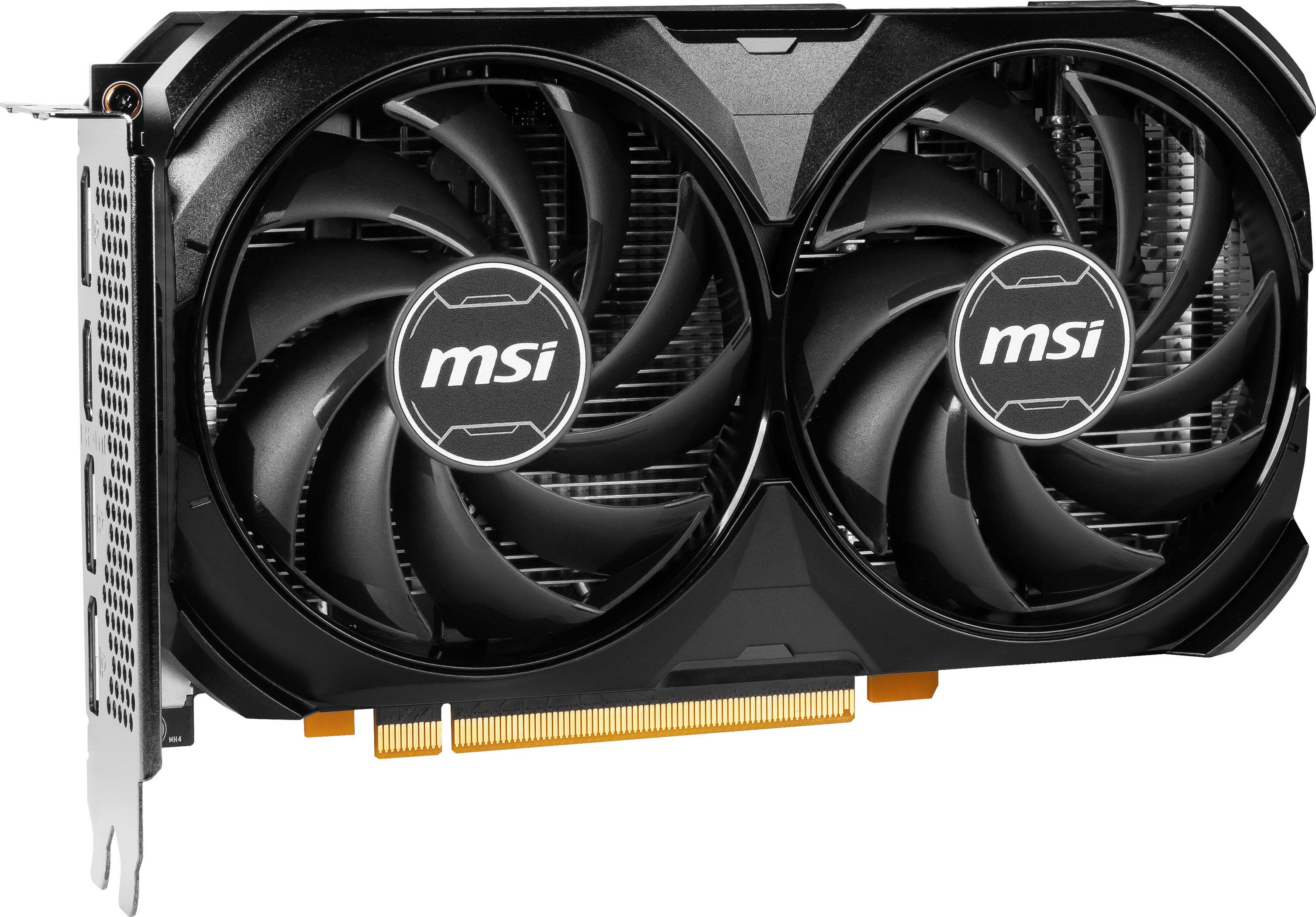 MSI NVIDIA GeForce RTX Buy VENTUS OC Graphics GDDR6 8GB 2X Express PCI Ventus BLACK Black OC - 4.0 Card Best 2X 4060 RTX 8G 4060 8G