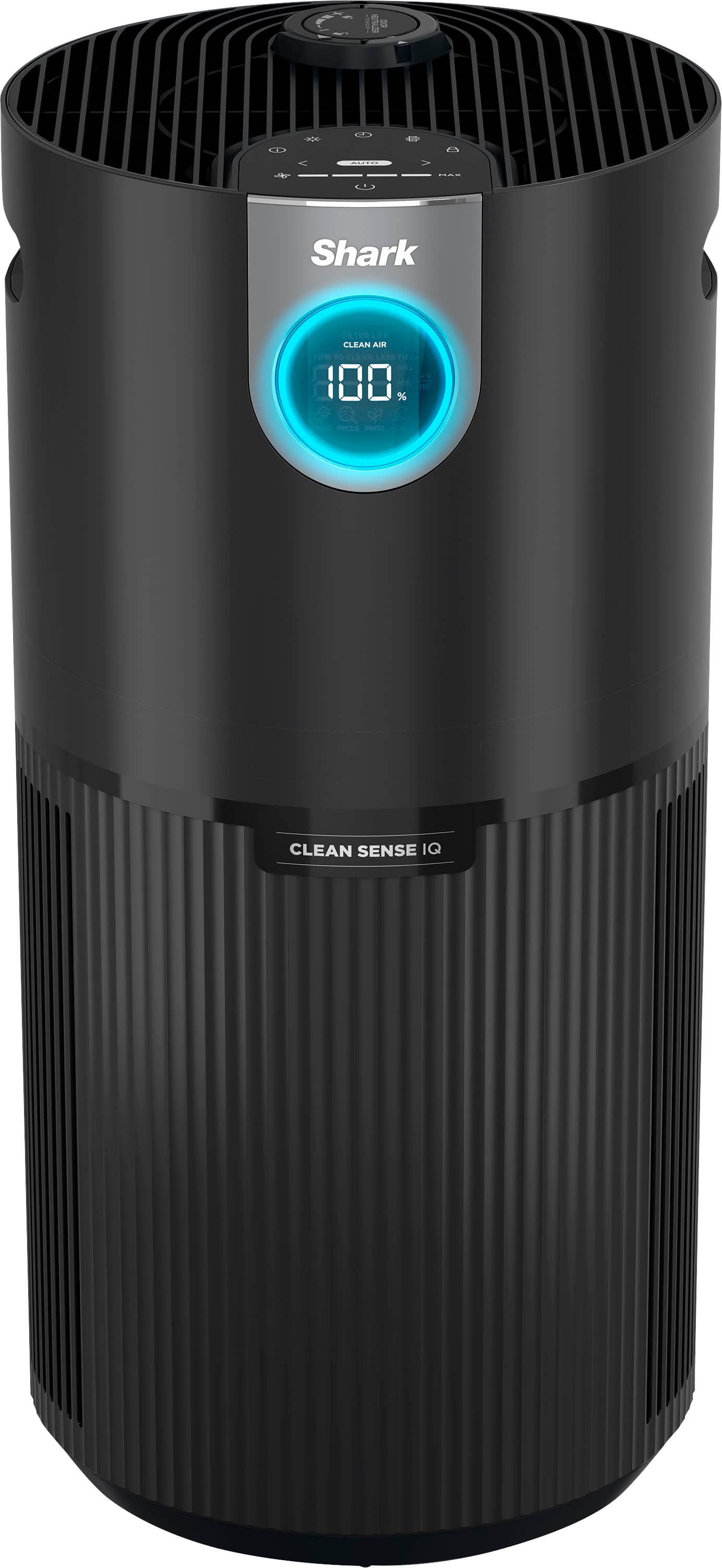 Shark - Clean Sense Air Purifier MAX with Odor Neutralizer Technology, 1200-sq. ft, HEPA Filter - Black - Angle_Zoom