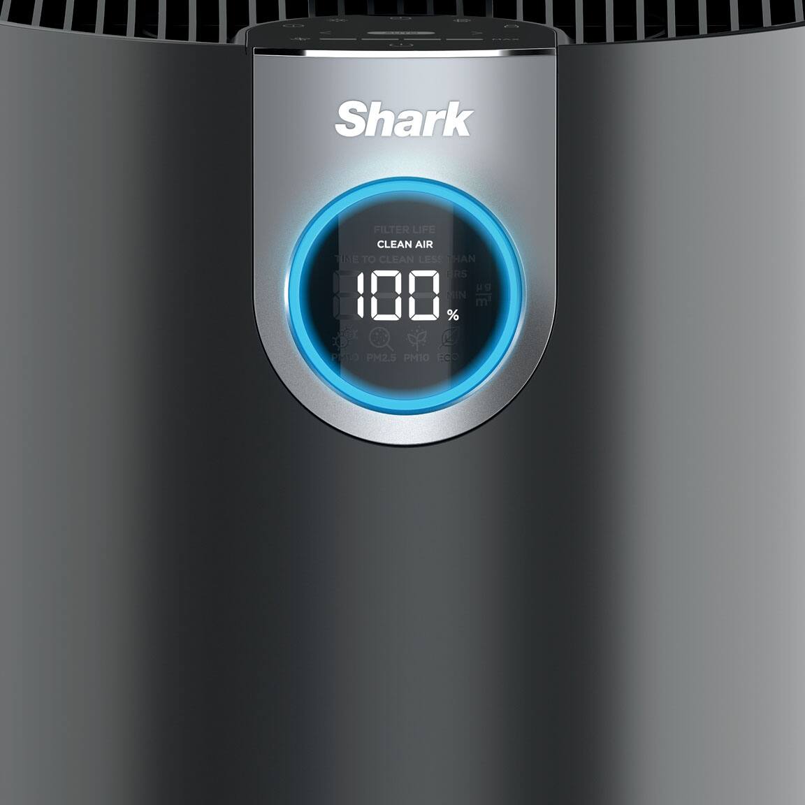 Alt View 22. Shark - Clean Sense Air Purifier MAX with Odor Neutralizer Technology, 1200-sq. ft, HEPA Filter - Black.