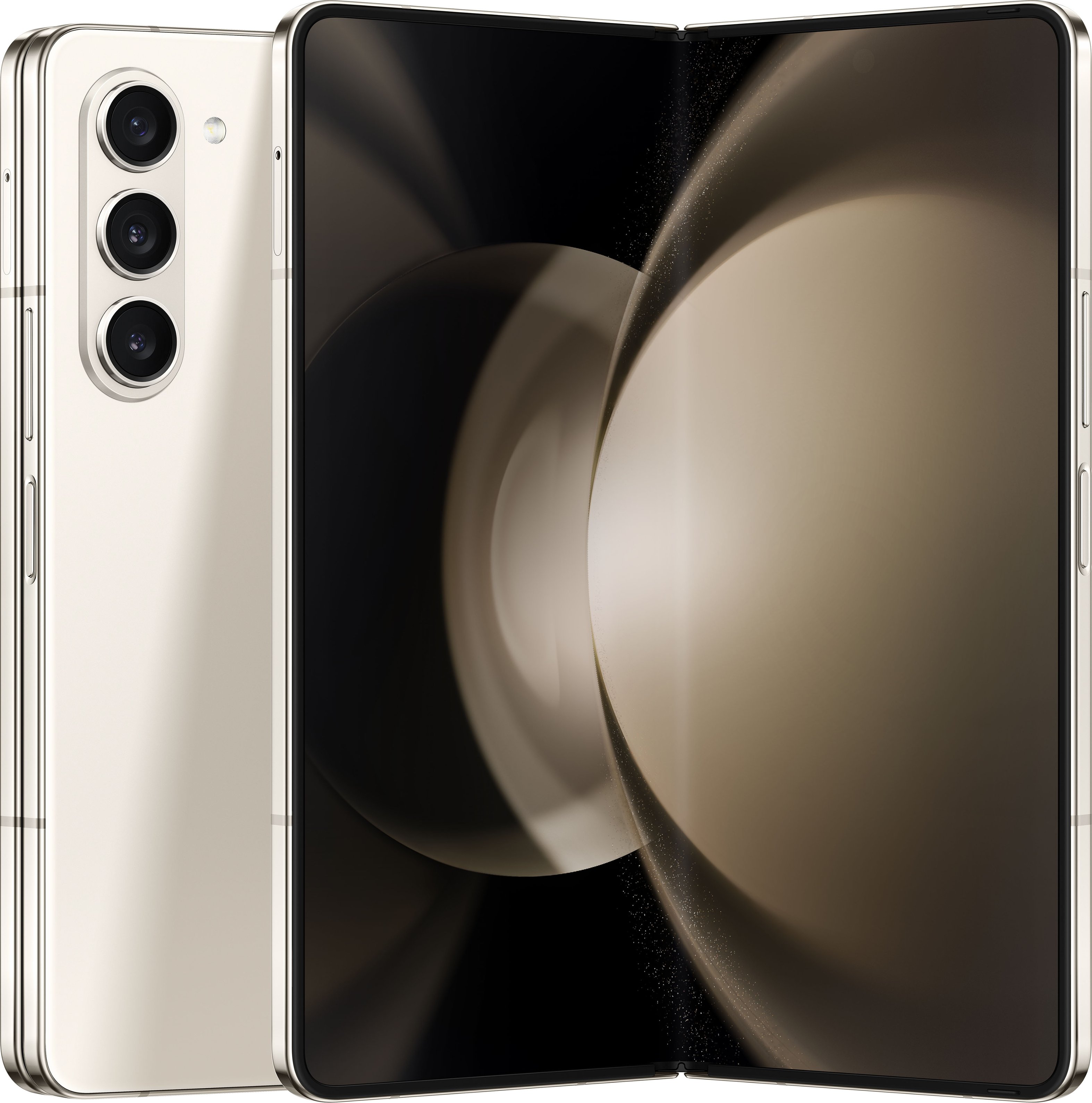 Cream - Best Galaxy Fold5 Samsung 256GB (Unlocked) Buy Z SM-F946UZEAXAA