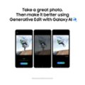 Take a great photo, and then make it even better using Generative Edit with Galaxy AI. This feature requires a Samsung account login and an internet connection.