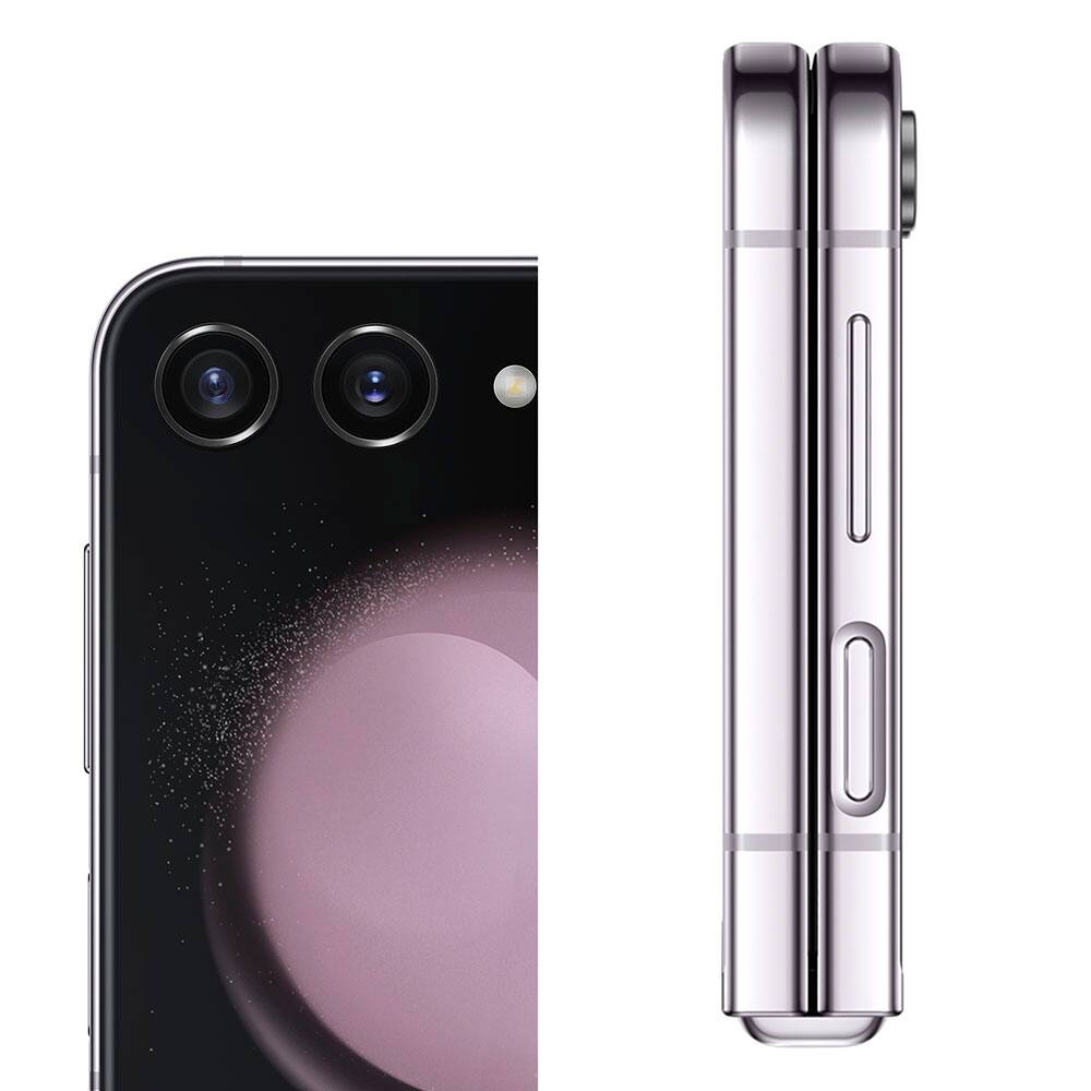 Alt View 24. Samsung - Galaxy Z Flip5 512GB (Unlocked) - Lavender.