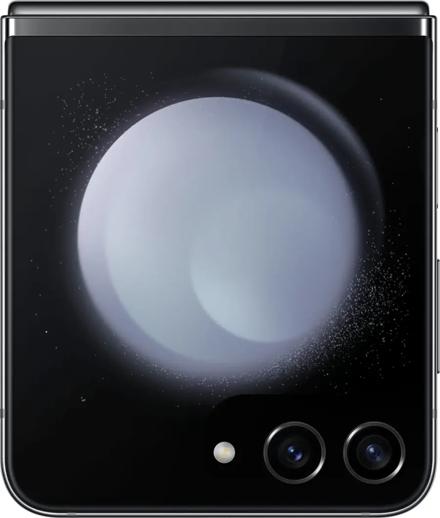 Alt View 22. Samsung - Galaxy Z Flip5 256GB (Unlocked) - Graphite.