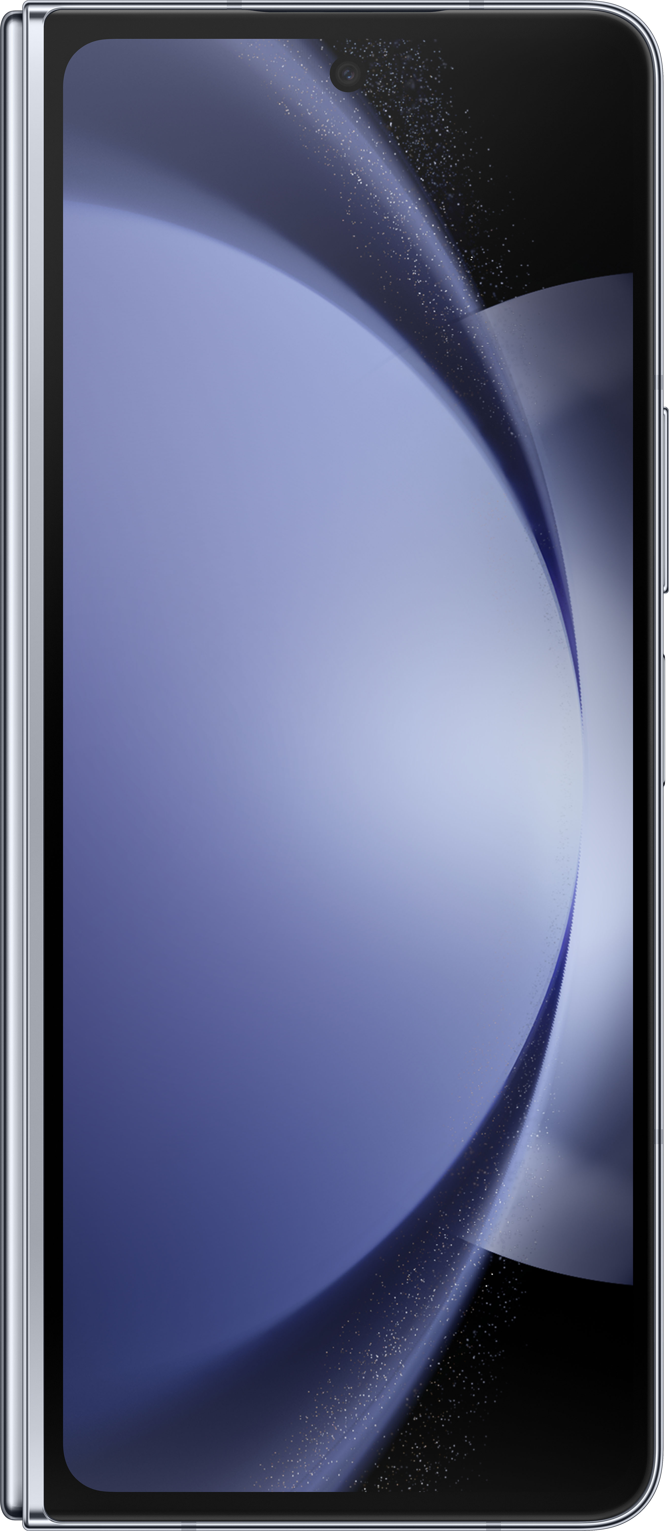 Samsung Galaxy Z Icy (Unlocked) 256GB Best Buy - SM-F946ULBAXAA Blue Fold5