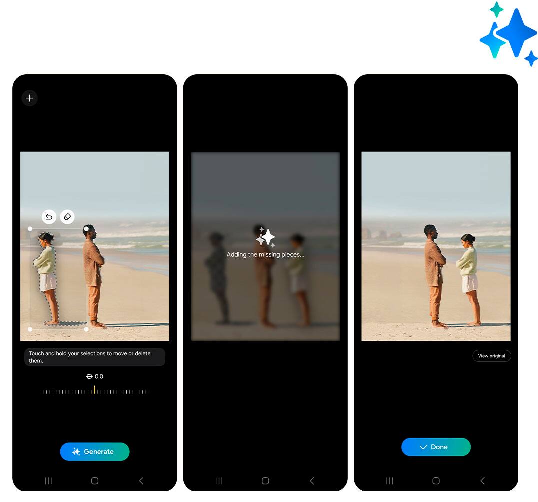 Take a great photo. Then make it better using Generative Edit with Galaxy AI.