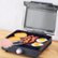 Alt View 12. Ninja - Sizzle Smokeless Countertop Indoor Grill & Griddle with Interchangeable Grill and Griddle Plates - Gray/Silver.