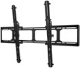 Sanus - Tilt TV Wall Mount for Most 40" - 110" TVs up to 300lbs - Tilts down to reduce glare - Black
