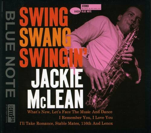 STEREO DE FALTI a 2 DNCE JN 84024 BLUE NOTE SWING BLUE SWANG SWINGIN' NOTE JACKIE 24 bit Mc McLEAN Super What's New, Let's Face The Music And Dance polces xrod24 I Remember You, I Love You I'll Take Romance, Stable Mates, 116th And Lenox
