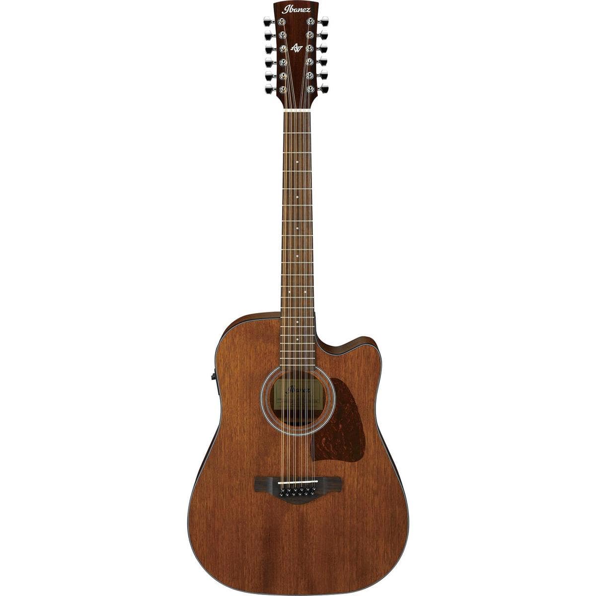 Ibanez - Artwood Series AW5412CE 12-String Dreadnought Cutaway Acoustic Electric Guitar, Ovangkol Fingerboard, Natural price history on PriceWatchPro