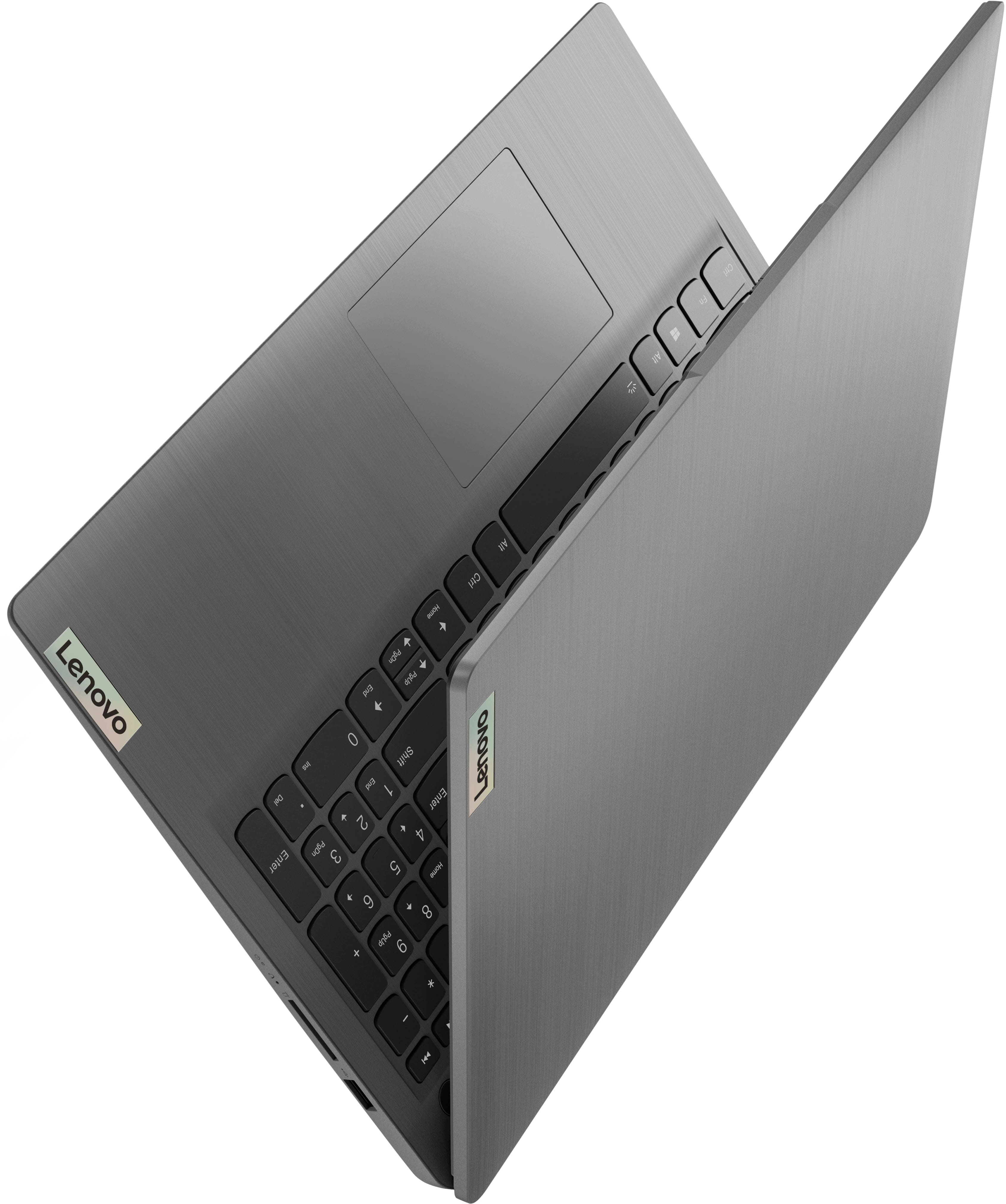 Alt View 7. Lenovo - Ideapad 3i 15.6" FHD Touchscreen Laptop - Core i3-1115G4 with 8GB Memory - 256GB SSD - Arctic Grey.