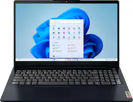 Lenovo - Ideapad 3i 15.6" FHD Touchscreen Laptop - Core i5-1155G7 with 8GB Memory - 512GB SSD - Abyss Blue
