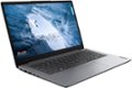 Angle Zoom. Lenovo - Ideapad 1 14.0" HD Laptop - Celeron N4020 with 4GB Memory - 64GB eMMC - Cloud Grey.