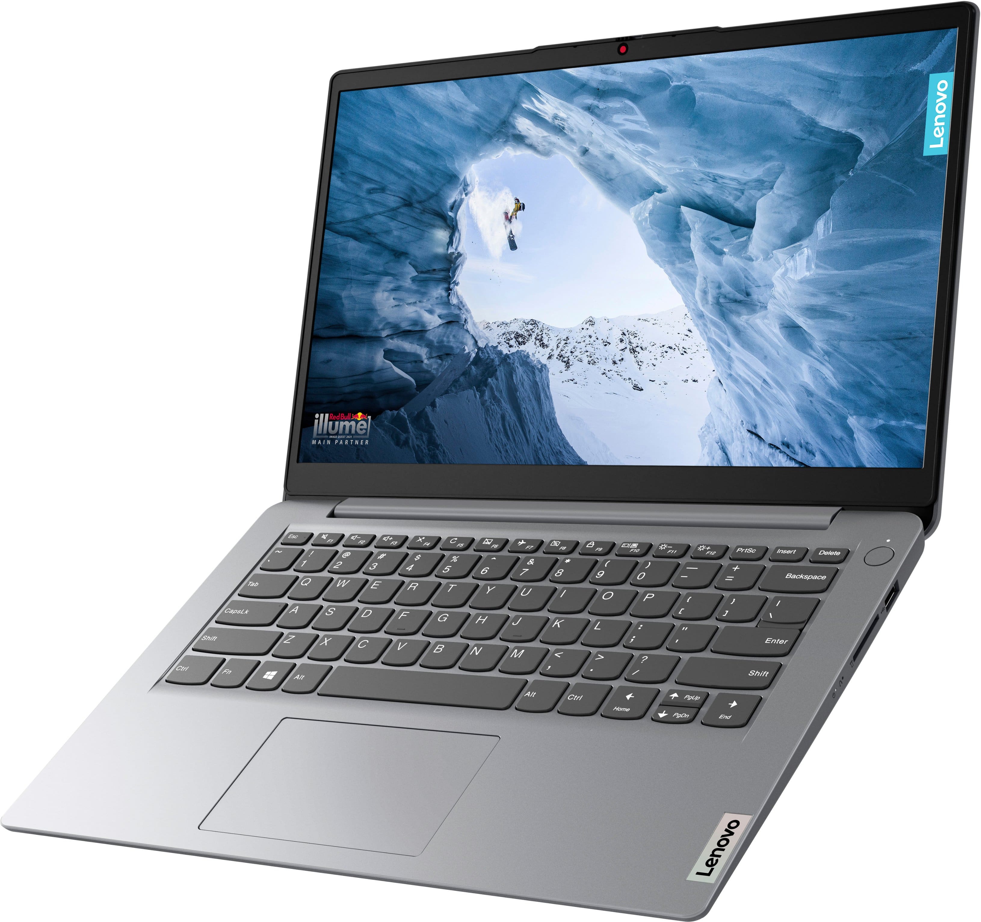 Left. Lenovo - Lenovo Ideapad 1 14" Laptop - Celeron N4020 with 4GB Memory - Intel UHD Graphics - 128GB SSD - Cloud Gray.