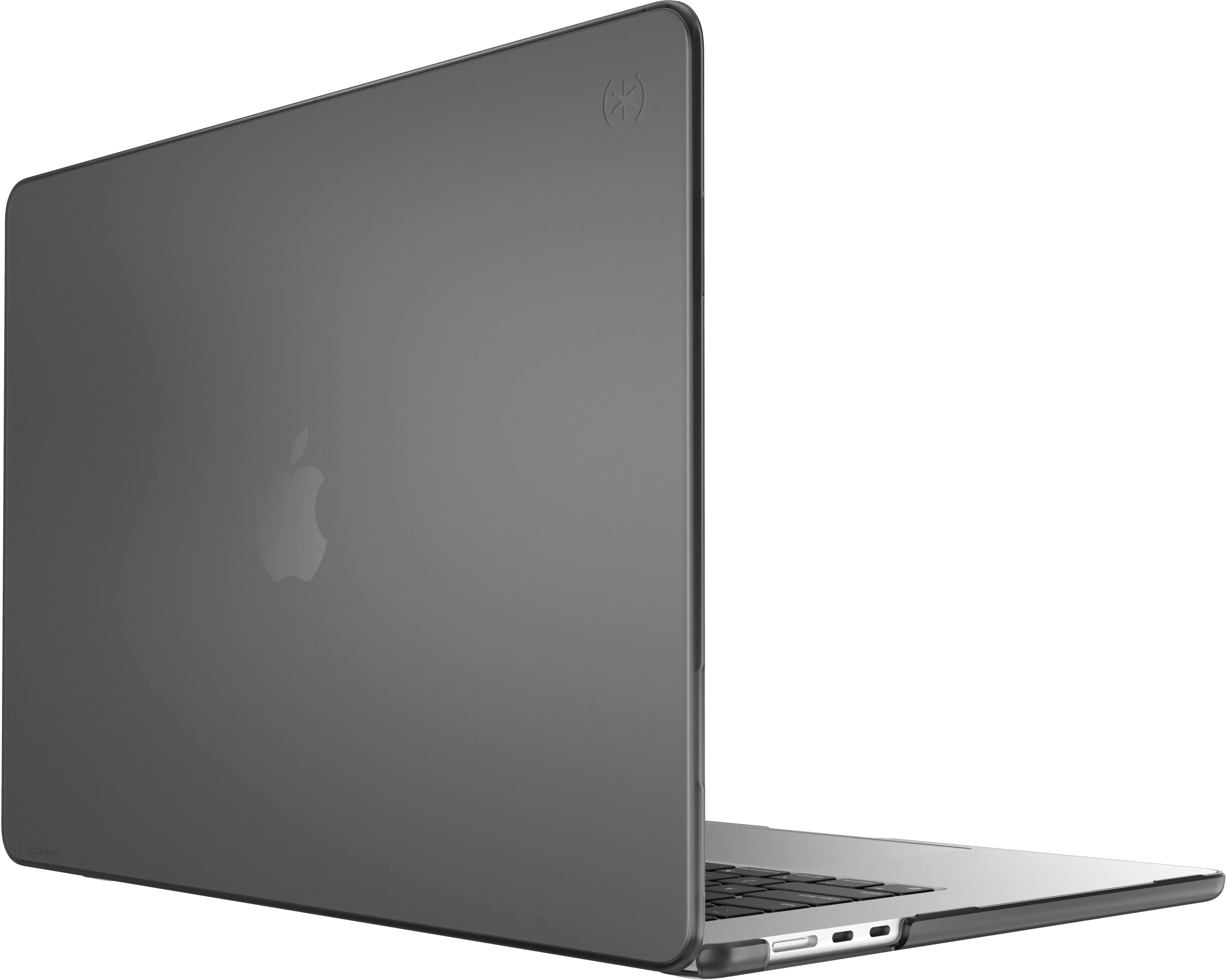 Back. Speck - Smartshell Case for Macbook Air 15" M2/M3 (2023-2024) - Obsidian Grey.
