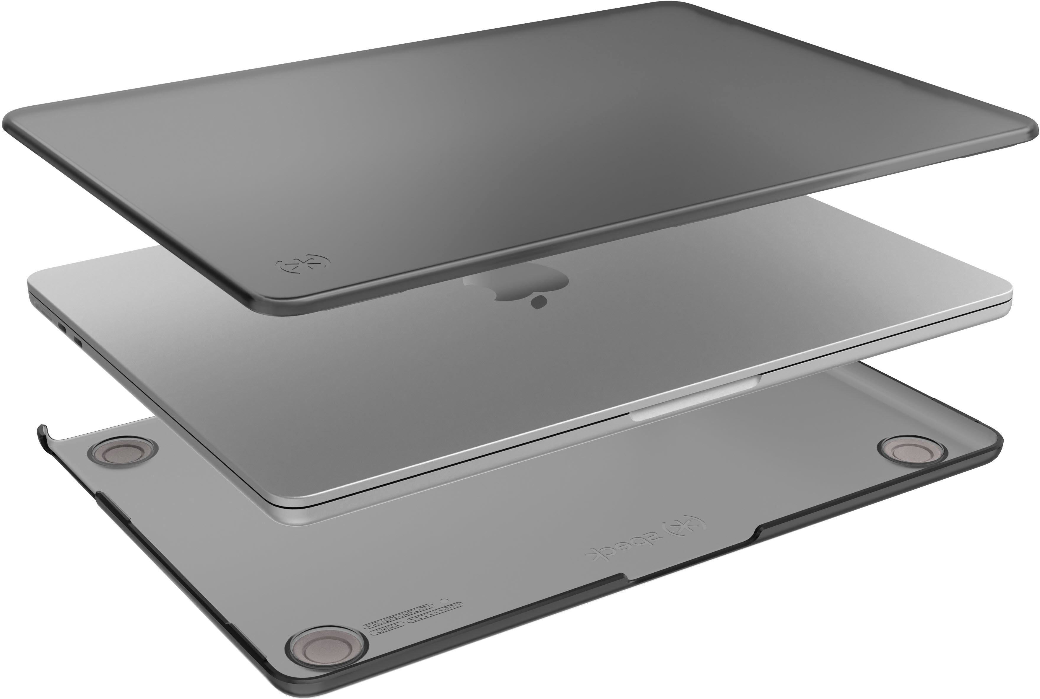 Speck Smartshell Case For Macbook Air 15 (2023 & 2024) Obsidian Grey