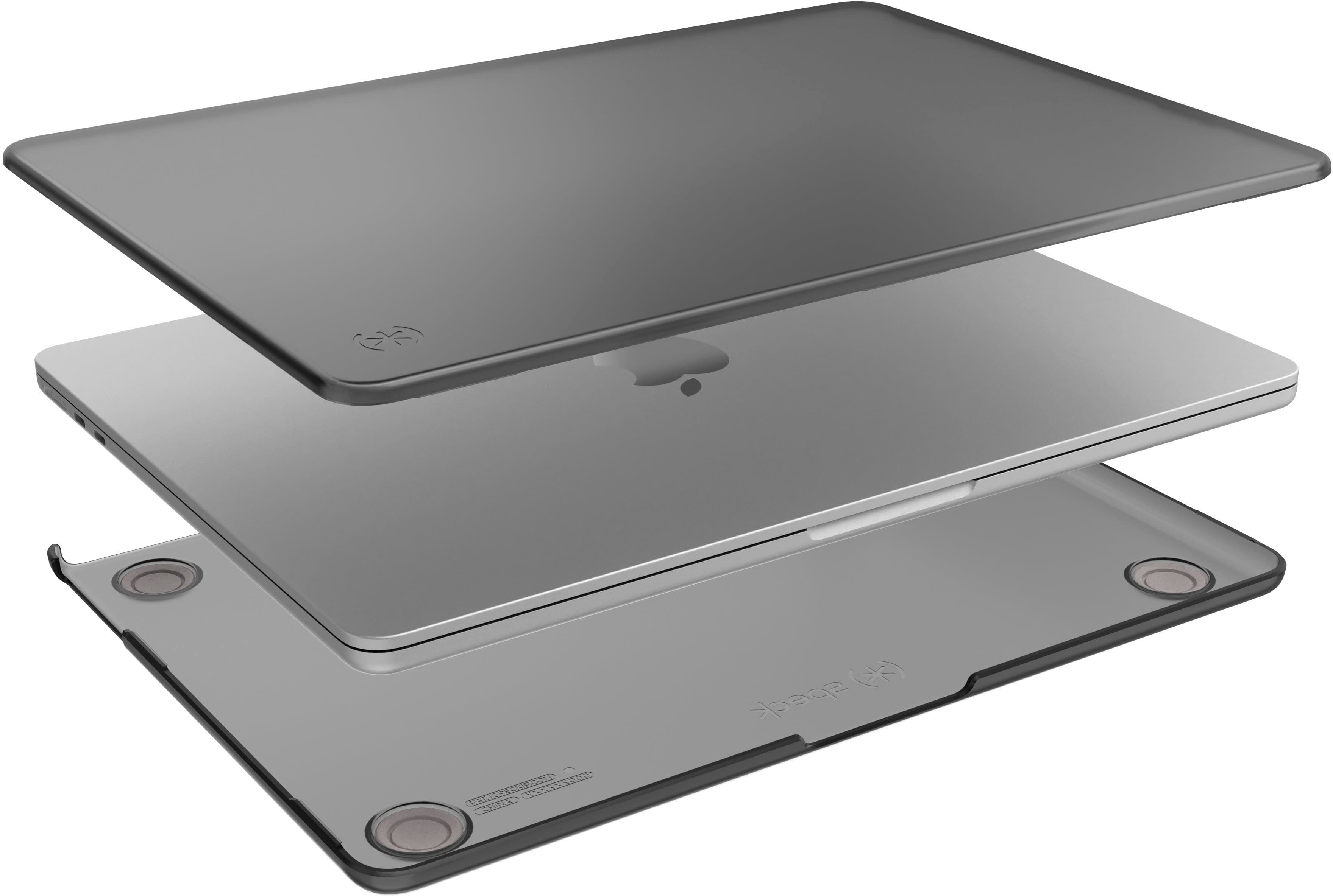 Alt View 11. Speck - Smartshell Case for Macbook Air 15" M2/M3 (2023-2024) - Obsidian Grey.