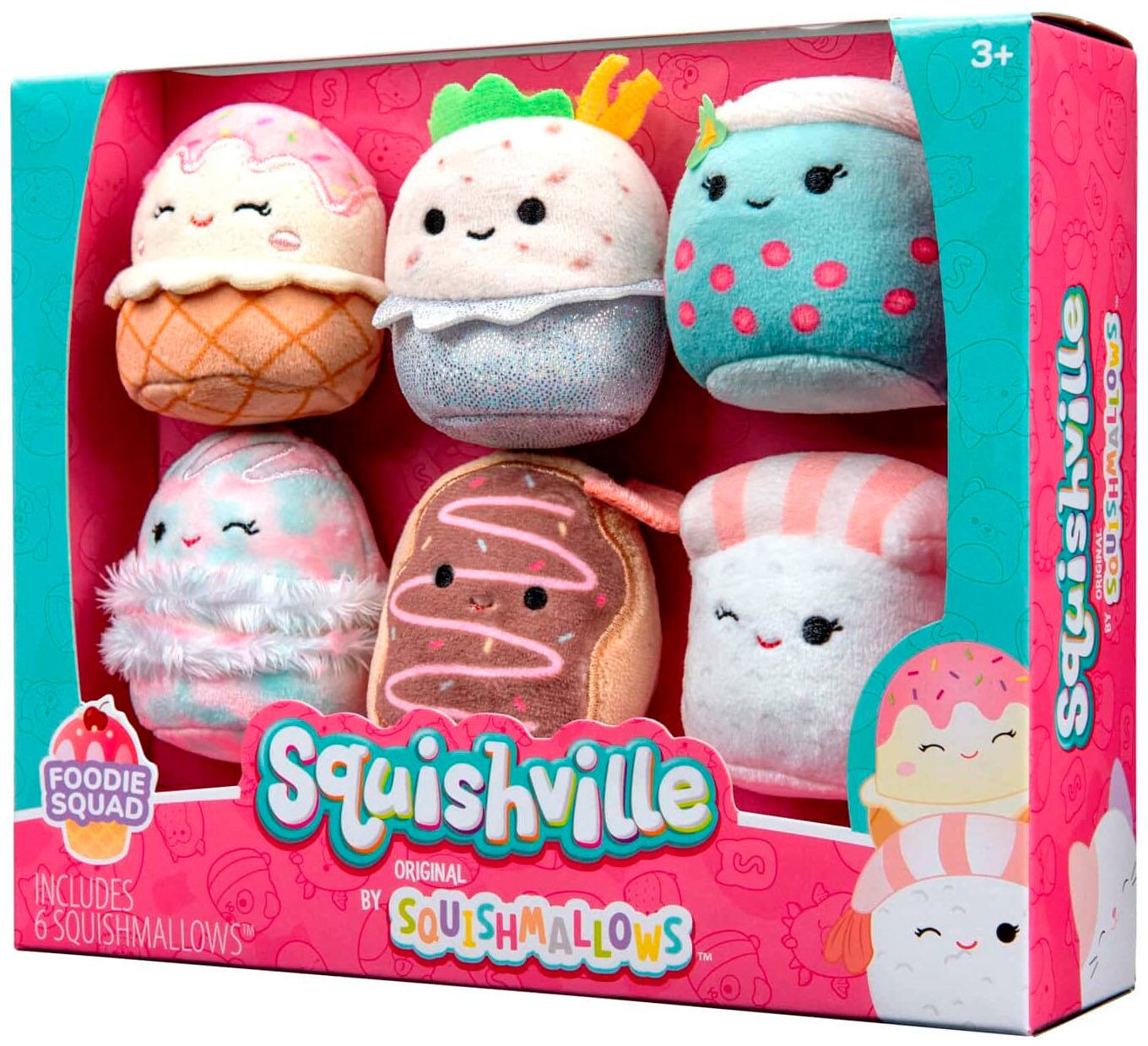 Alt View 19. Jazwares - Squishville 2" Plush 6-Pack - Foodie Squad.