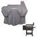 Angle. Cuisinart - Deluxe Pellet Grill Cover - Gray.