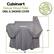 Alt View 15. Cuisinart - Deluxe Pellet Grill Cover - Gray.