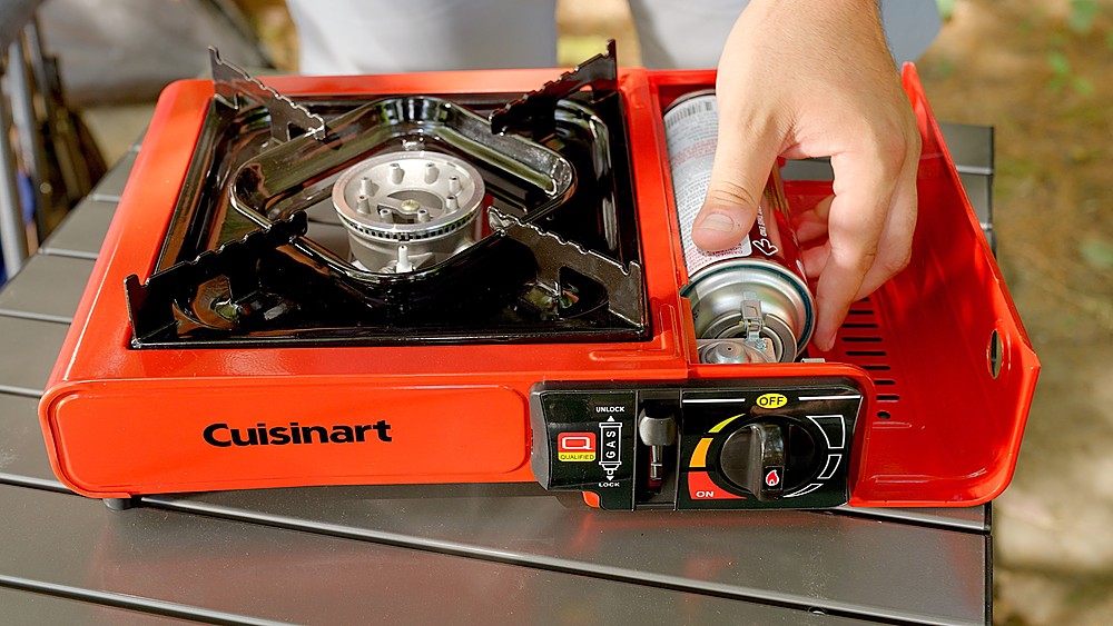 Cuisinart Portable Butane Camping Stove Red CGG-1050 - Best Buy