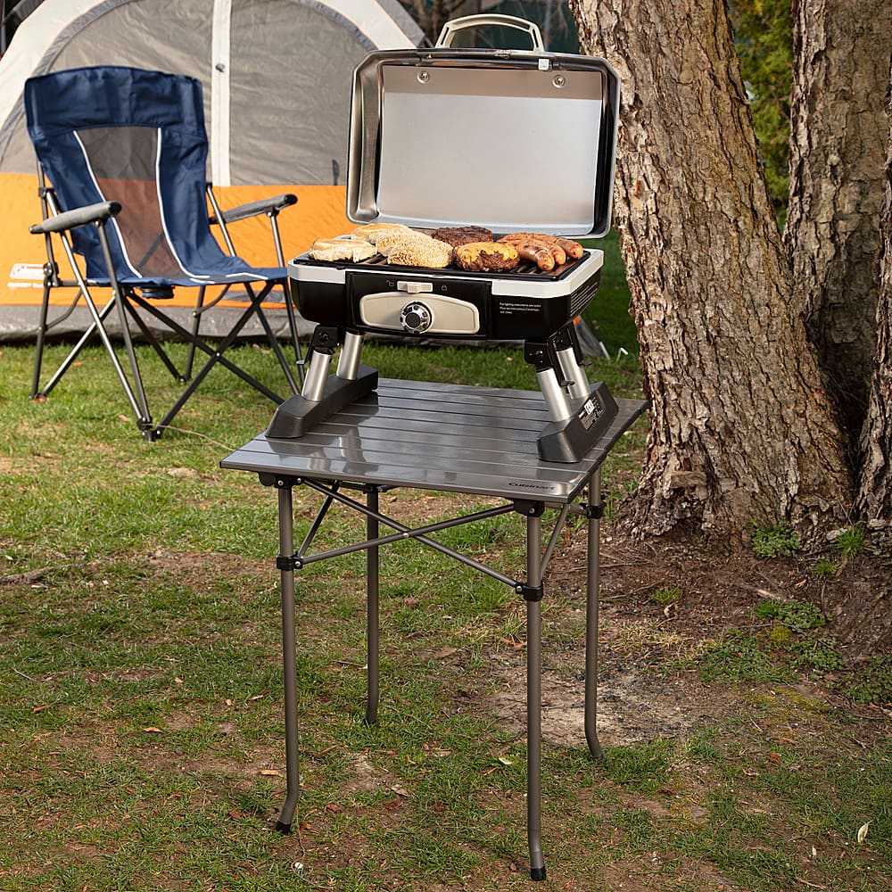 Alt View 15. Cuisinart - Aluminum Folding Table - Silver.
