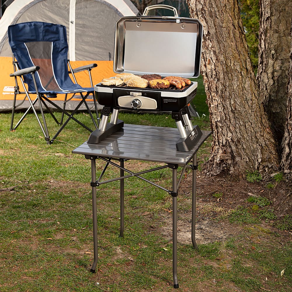 Cuisinart Aluminum Folding Table Silver CPT-2140 - Best Buy