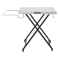 Cuisinart - Fold 'n Go Prep Table & Grill Stand - Silver - Front_Zoom