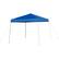 Front. Alamont Home - Harris 8'x8' Weather Resistant Easy Pop Up Slanted Leg Canopy Tent with Carry Bag - Blue.