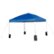 Front Zoom. Flash Furniture - Harris 10'x10' Pop Up Straight Leg Canopy Tent With Sandbags and Wheeled Case - Blue.