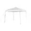 Front. Alamont Home - Harris 8'x8' Weather Resistant Easy Pop Up Slanted Leg Canopy Tent with Carry Bag - White.