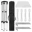 Alt View 15. Alamont Home - Harris 8'x8' Weather Resistant Easy Pop Up Slanted Leg Canopy Tent with Carry Bag - White.
