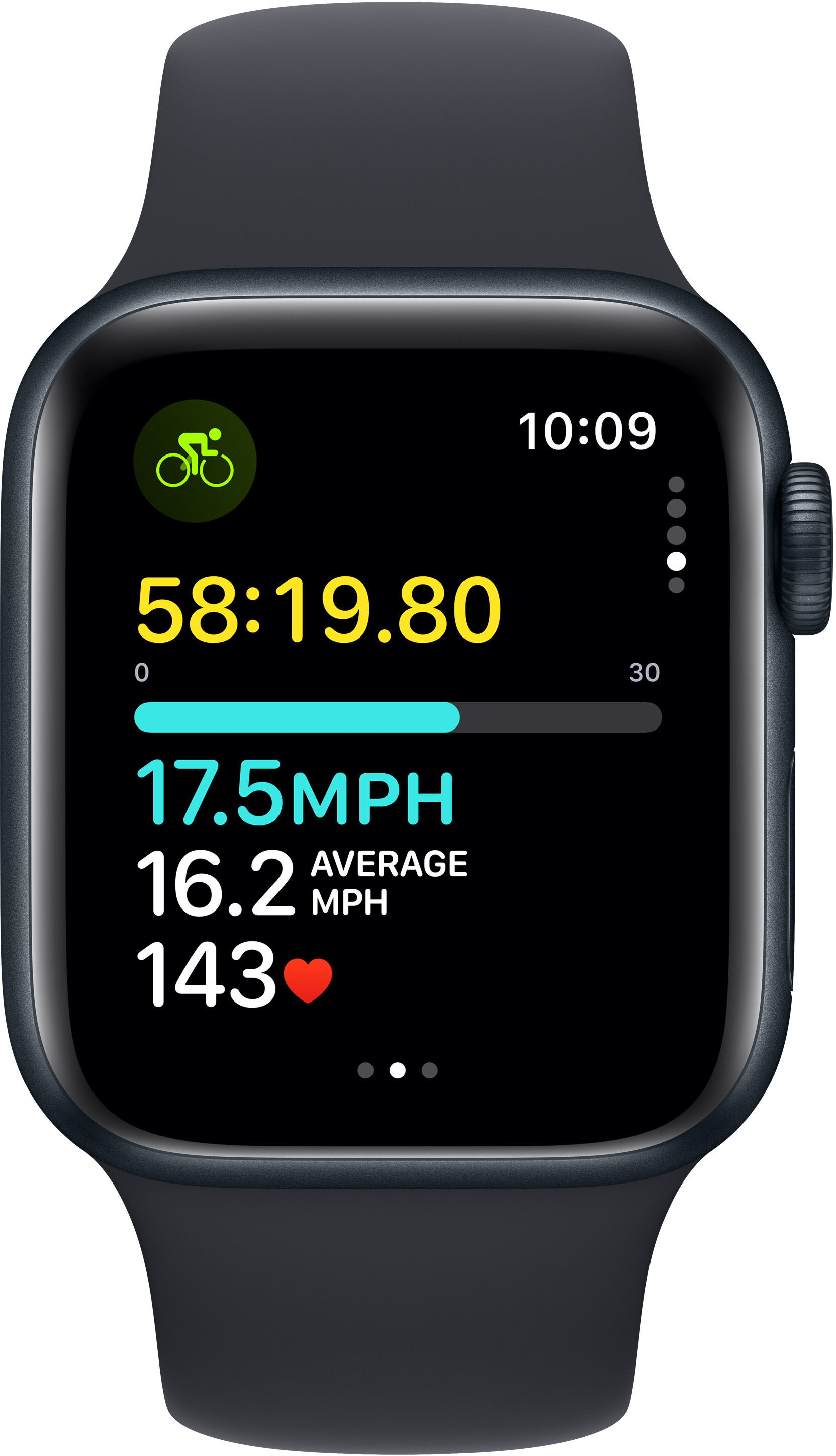Buy Apple Watch SE GPS, 44mm Midnight Aluminum Case with Light Pink Sport  Band - S/M - Apple