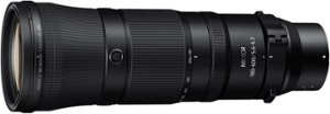 Nikon - NIKKOR Z 180-600mm f/5.6-6.3 VR Telephoto Zoom Lens for  Z Mount Cameras - Black - Front_Zoom