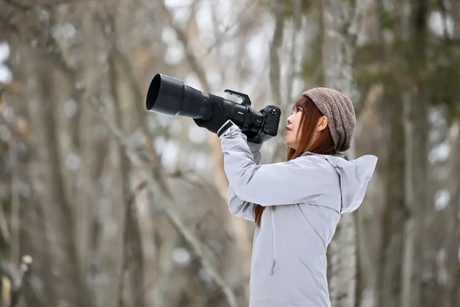 Alt View 19. Nikon - NIKKOR Z 180-600mm f/5.6-6.3 VR Telephoto Zoom Lens for  Z Mount Cameras - Black.