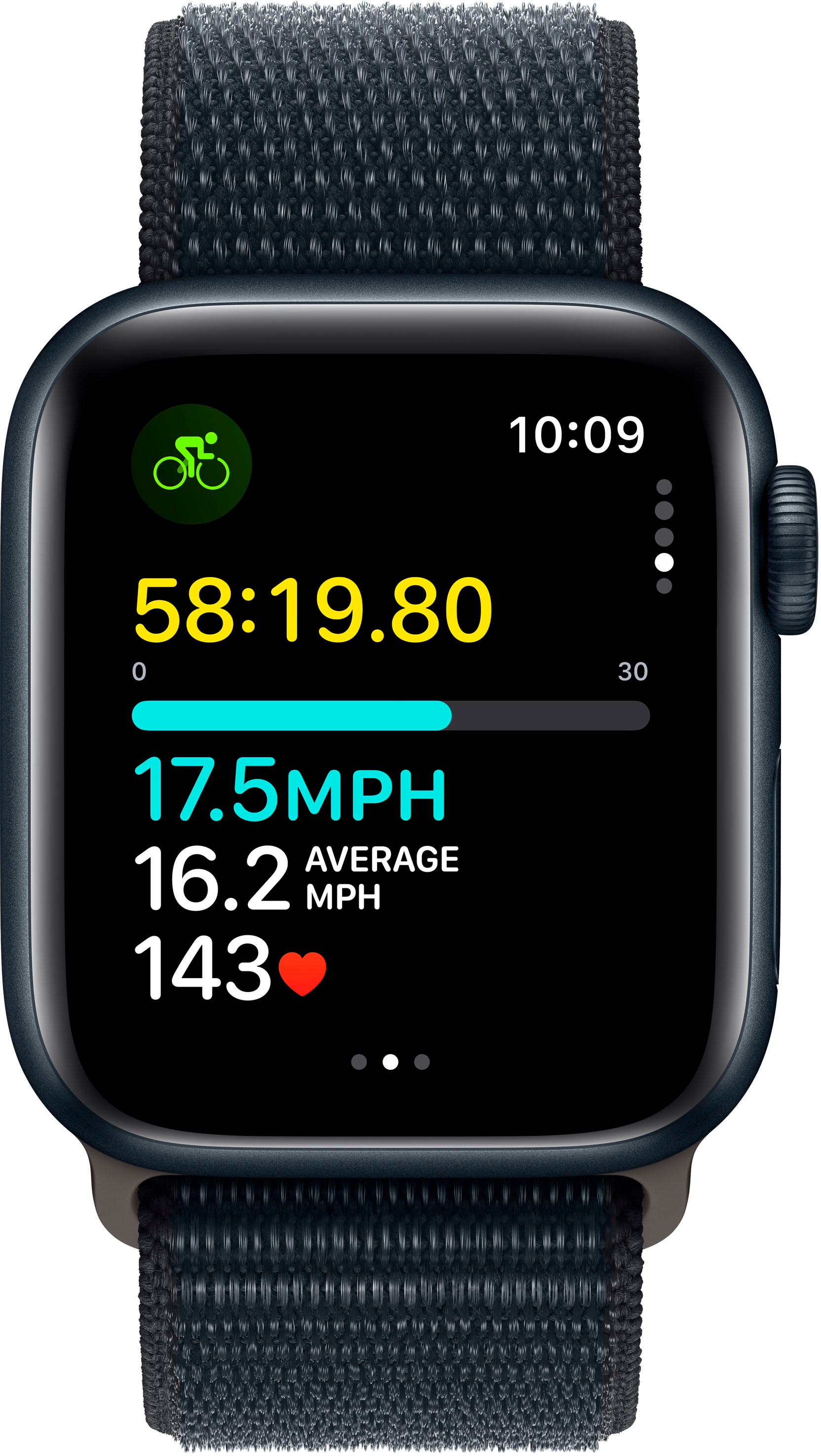 Apple Watch SE 2nd Generation (GPS + Cellular) 40mm Midnight Aluminum ...